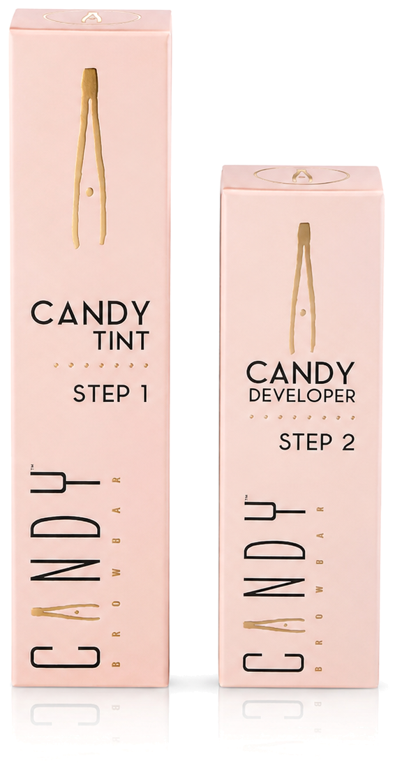 Candy Tint Step 1 and Candy Developer Step 2
